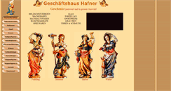 Desktop Screenshot of holzschnitzereien-hafner.de