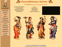 Tablet Screenshot of holzschnitzereien-hafner.de